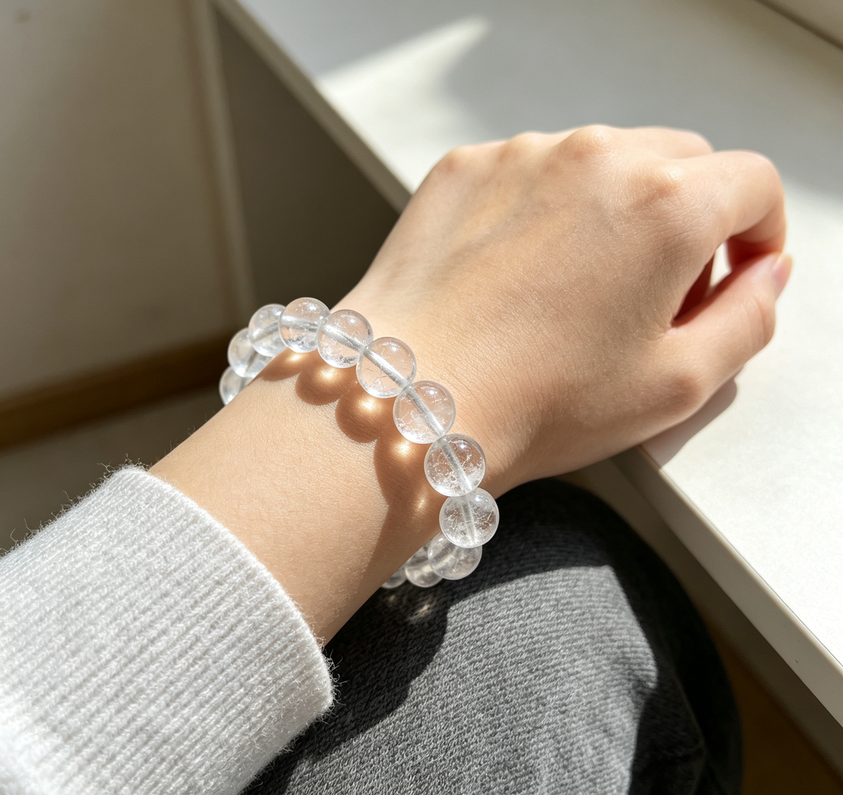 Clear Quartz Bracelet — Clarity & The Master Healer